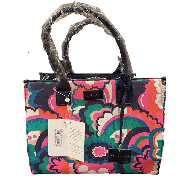 Trina Turk Floral Cloud Tote NWT - Picture 3 of 13